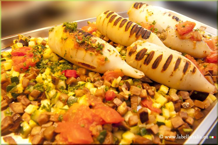 Calamar à la pepino