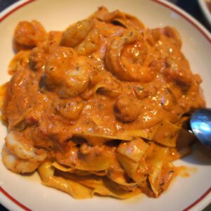 Scampis à la diavola