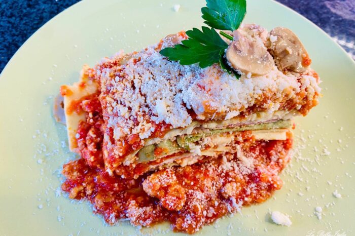 Lasagne Pasticcio - Traiteur italien Bruxelles & La Hulpe