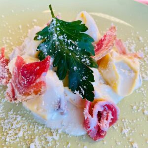 Tortellini Carbonara - Traiteur italien Bruxelles & La Hulpe