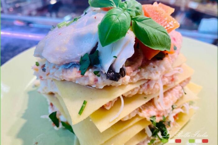 Plat italien - Haute Gastronomie italienne pour banquet de Mariage - Evénement fête anniversaire team bulding Traiteur italien. Organisation repas italien.