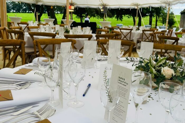 Dressage table mariage - Bella italia Bruxelles