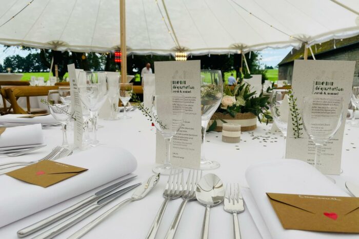 Dressage table mariage - Bella italia Bruxelles