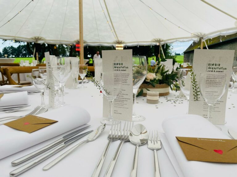 Dressage table mariage - Bella italia Bruxelles